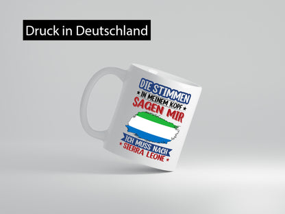 Sierra Leone | Urlaub Stimmen in meinem Kopf Traumland v2 lustig Humor