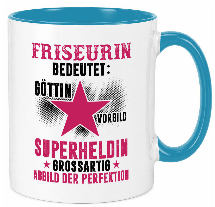 Bedeutung von Friseurin | Friseuse Frisörin lustiger Spruch Geschenk Humor