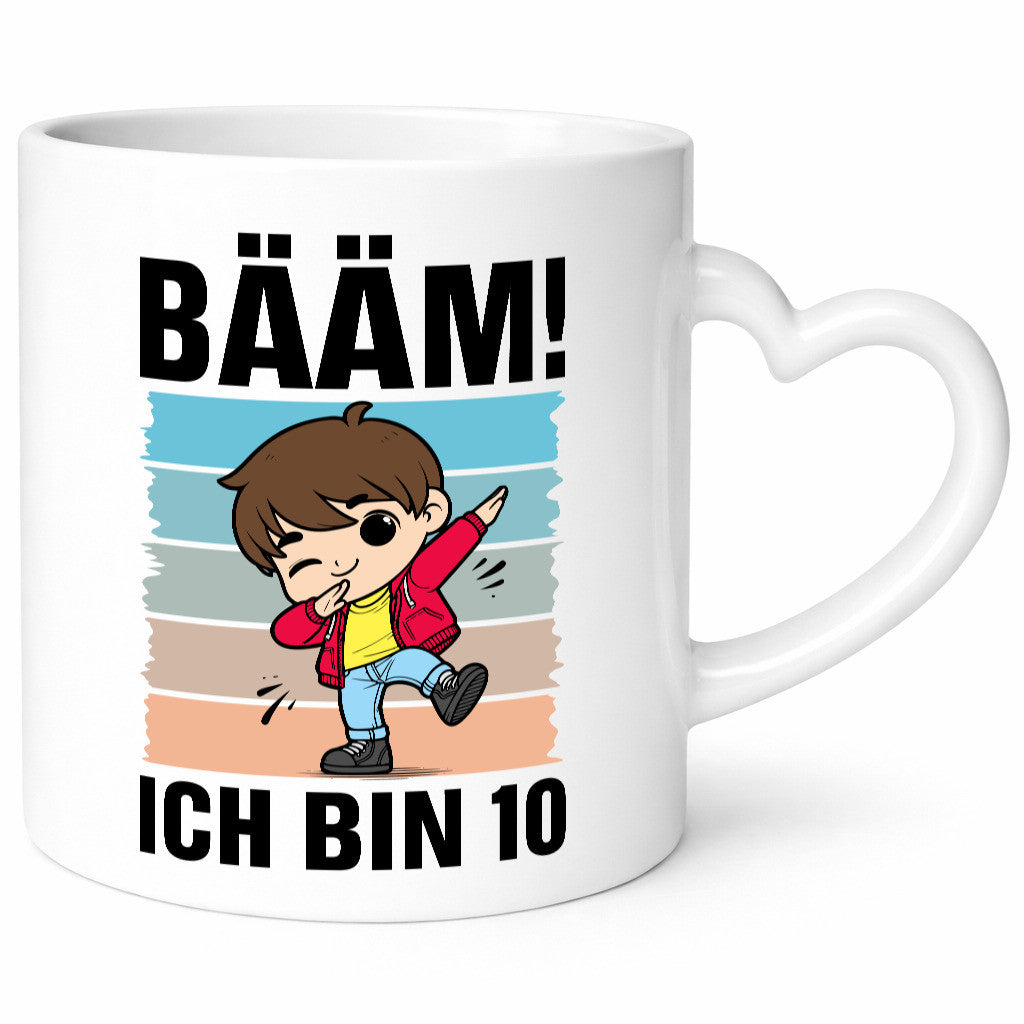 10. Geburtstag | Ich bin 10 Jahre Bäääm Dabbing Kind Humor Geschenkidee Tasse