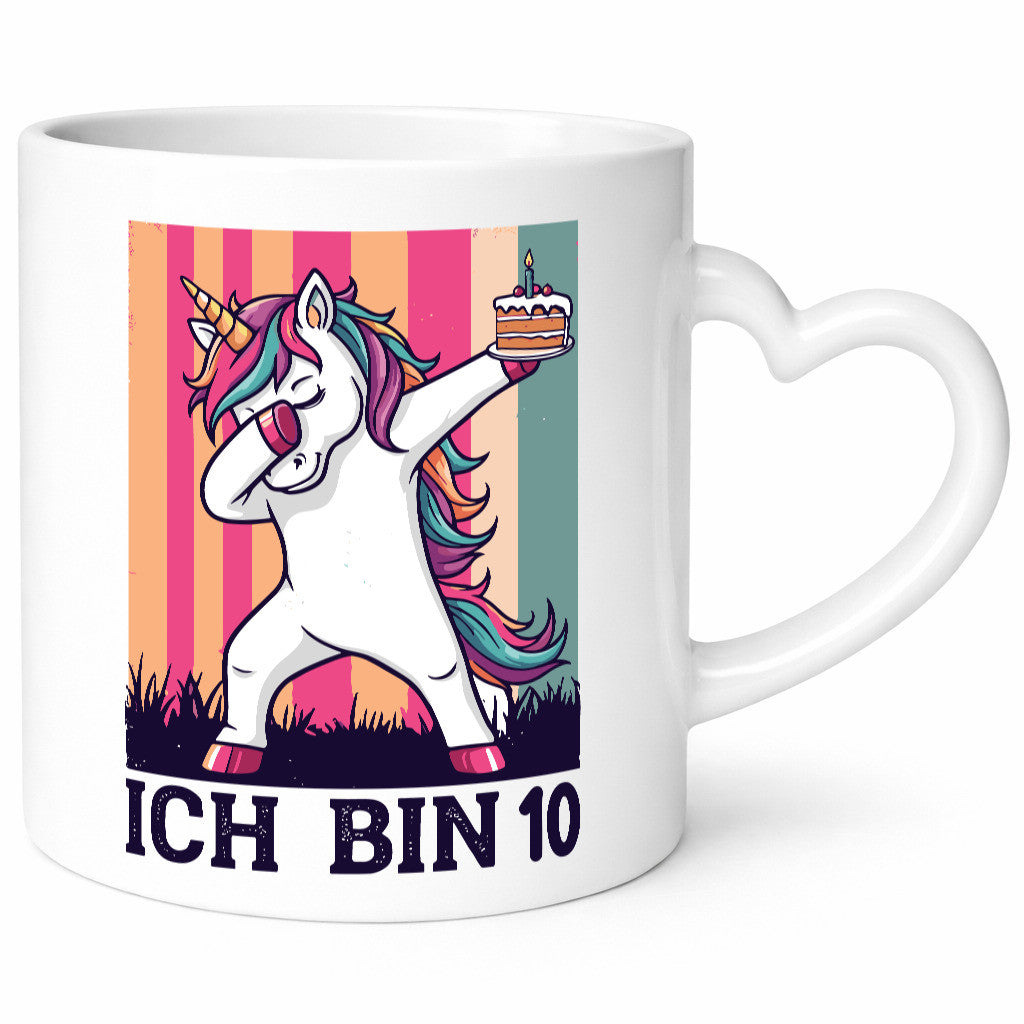 10 Geburtstag | Einhorn Damping Mädchen lustiger Spruch Geschenk Geschenkidee