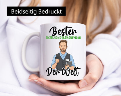 Bester Einzelhandelskaufmann | Einzelhandel v2 lustig Humor Geschenkidee