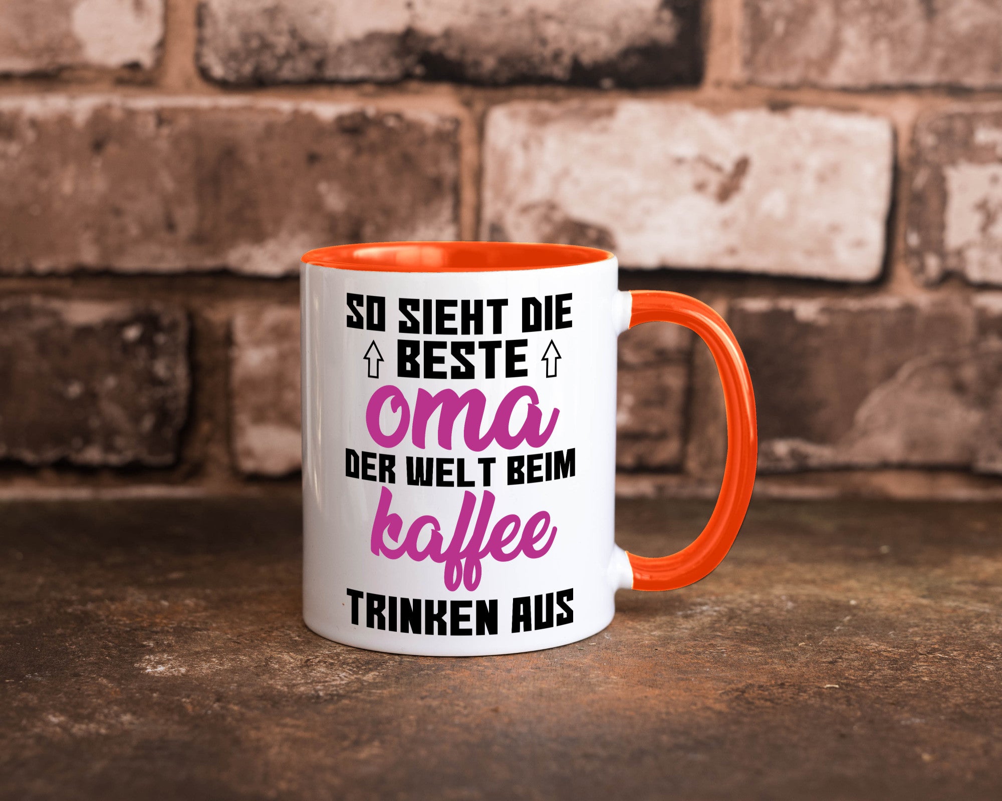 Beste Oma der Welt | Großmutter Tasse lustiger Spruch Geschenk Familie