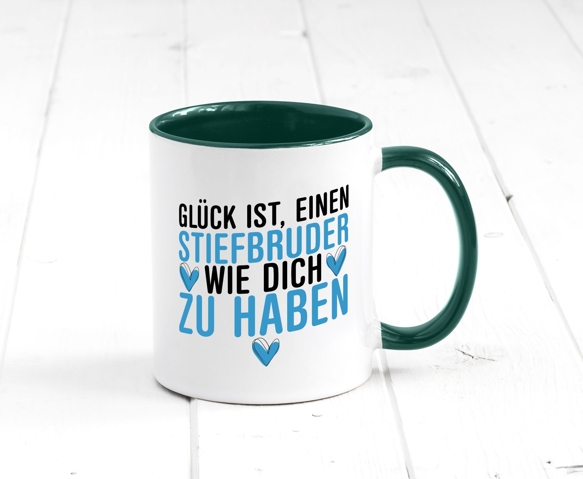 Stiefbruder wie dich | Glück lieber Bruder Geburtstag Geschenkidee Humor Tasse