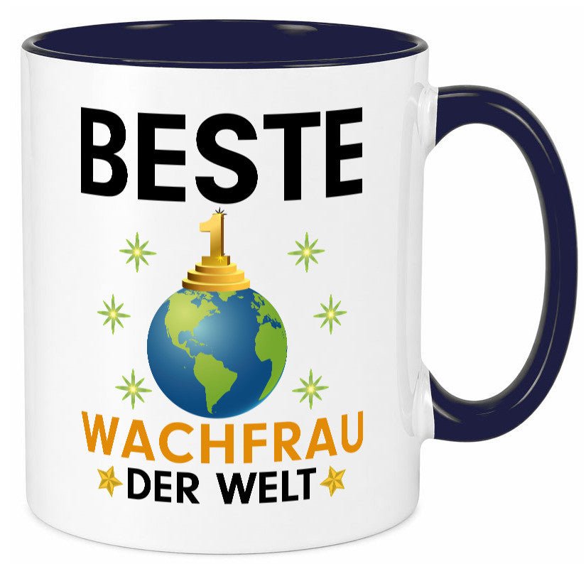 Welt Beste Wachfrau | Wachpersonal Nachtwächter Geschenk Humor Geschenkidee