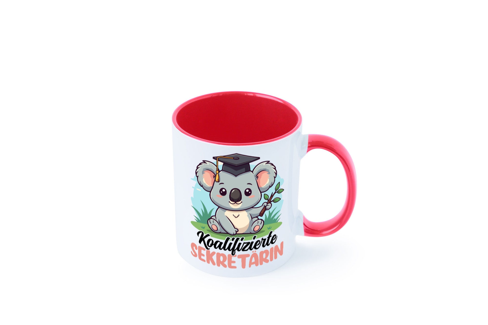 Koalifizierte Sekretärin | Büro Geschenkidee Arbeit Kollegen Humor Tasse