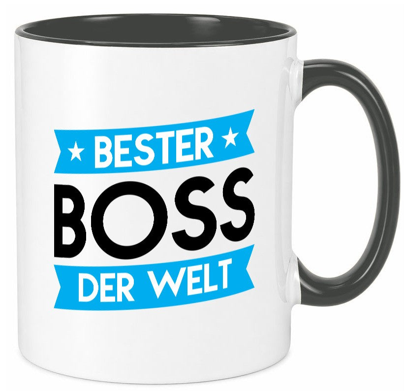 Bester Boss | Führungskraft Vorgesetzter lustig Humor Geschenkidee Geschenk Tasse