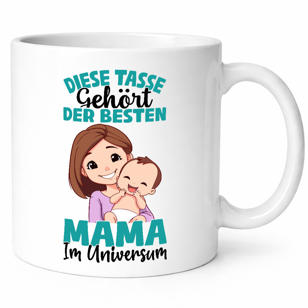 Im Universum: Mama | Muttertag Familie lustig Geschenkidee Geschenk Tasse