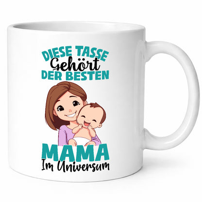 Im Universum: Mama | Muttertag Familie lustig Geschenkidee Geschenk Tasse
