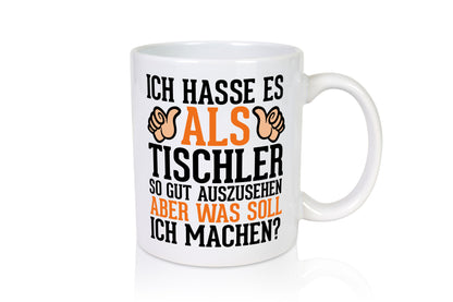 Gutaussehender Tischler | Schreiner Daumen hoch Holz lustig Humor Geschenkidee