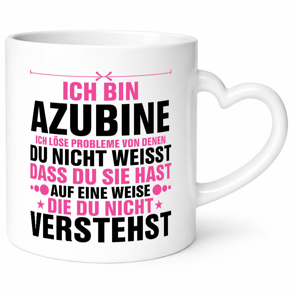 Löse Probleme: Anglerin | Angeln Fischerin Humor Geschenkidee Tasse