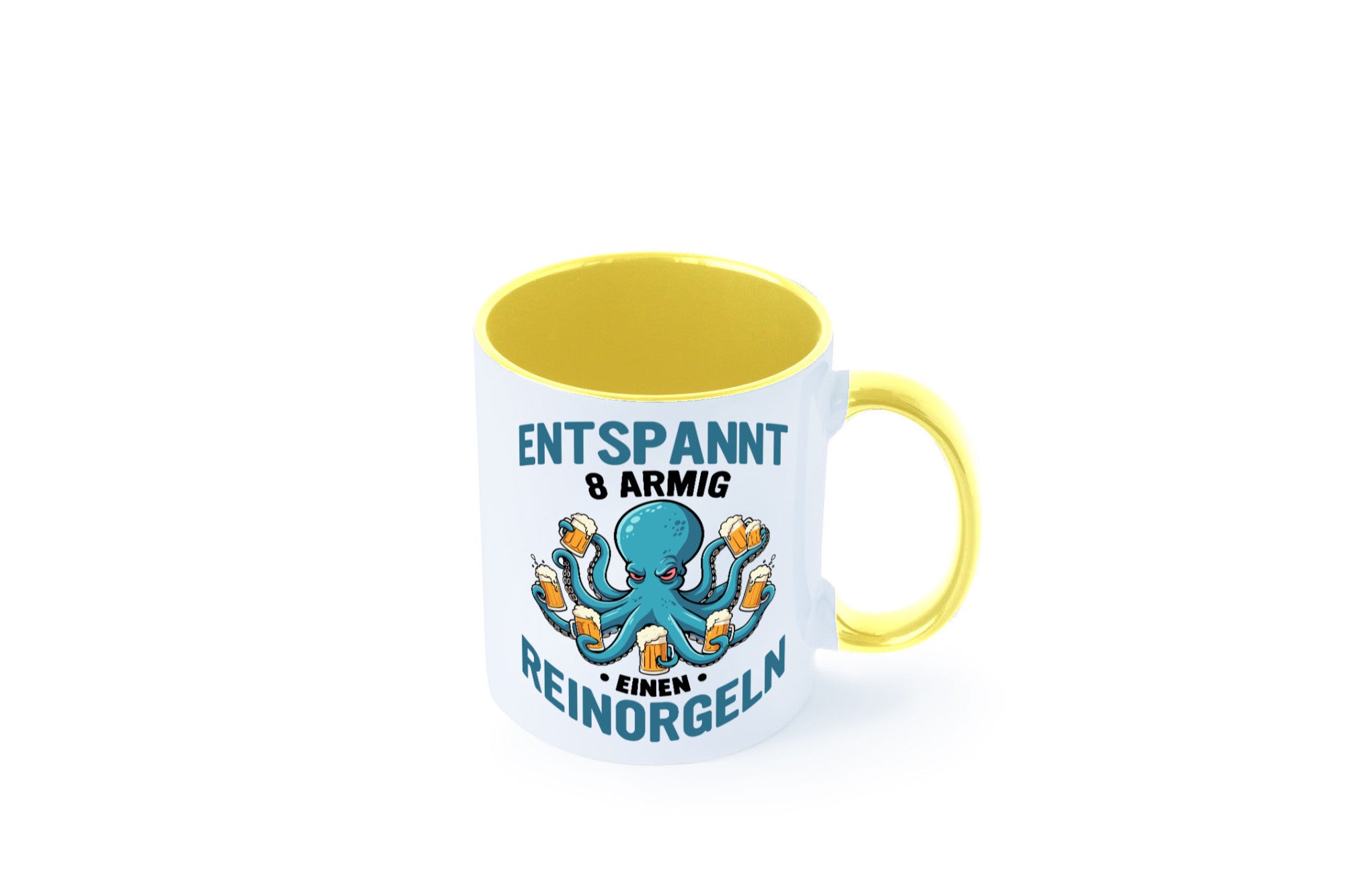 Entspannt 8 armig einen reinorgeln | Saufen Party v2 lustiger Spruch Geschenk