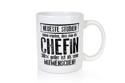 Neuste Studien: Chefin | Führungskraft Vorgesetzte lustig Arbeit Kollegen Büro