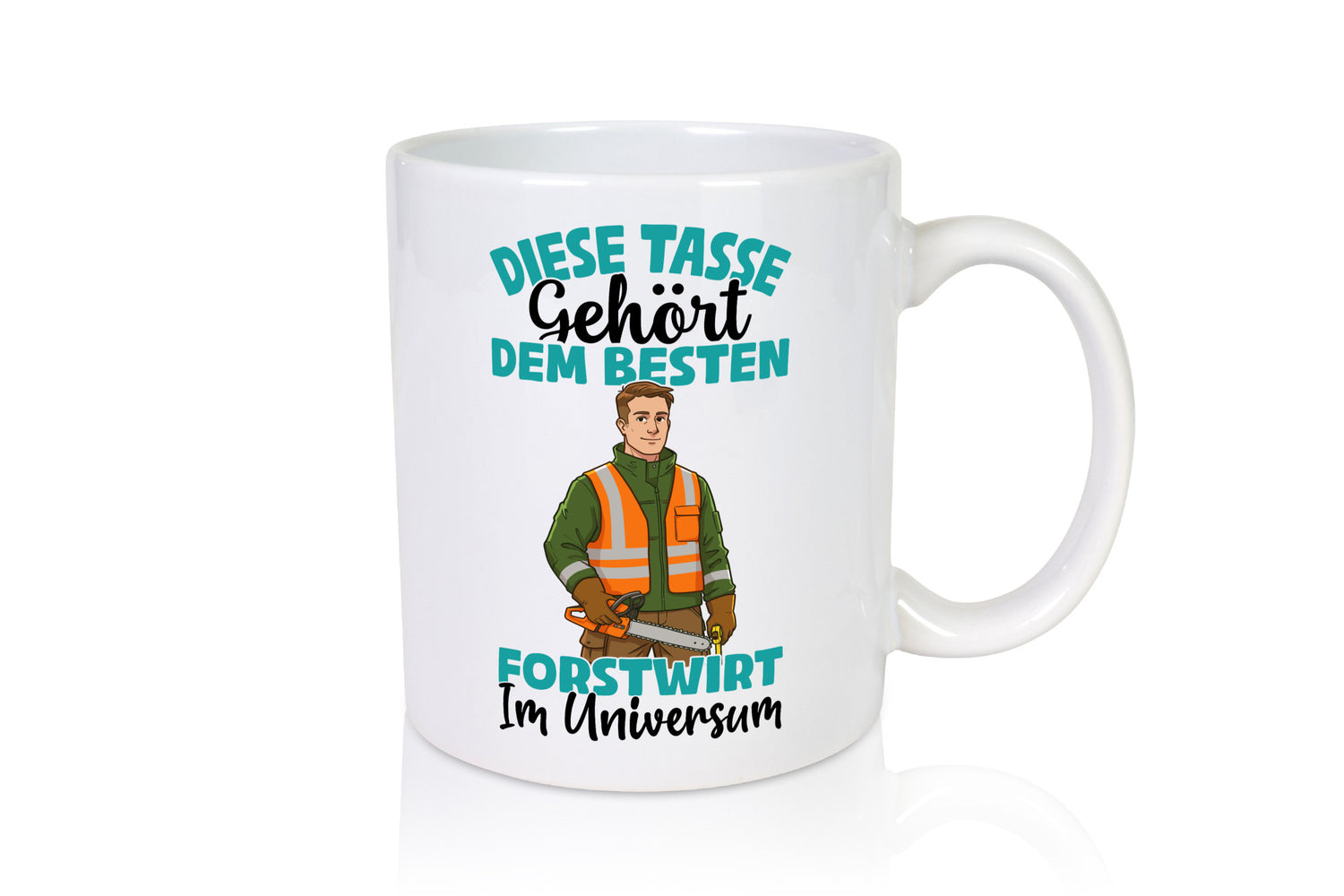 Im Universum: Forstwirt | Waldarbeiter lustig Arbeit Kollegen Büro Geschenk
