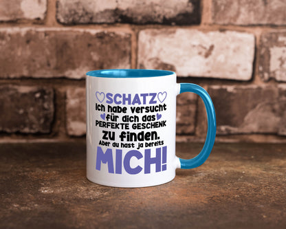 Schatz | Liebe Valentinstag Freund Freundin Herz Geschenkidee Humor Tasse