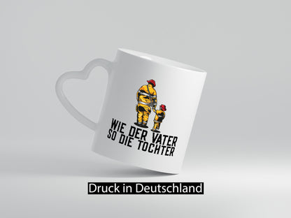 Feuerwehr | Vater Papa Tochter Einsatz Feuerwehrmann Geschenkidee Familie Humor