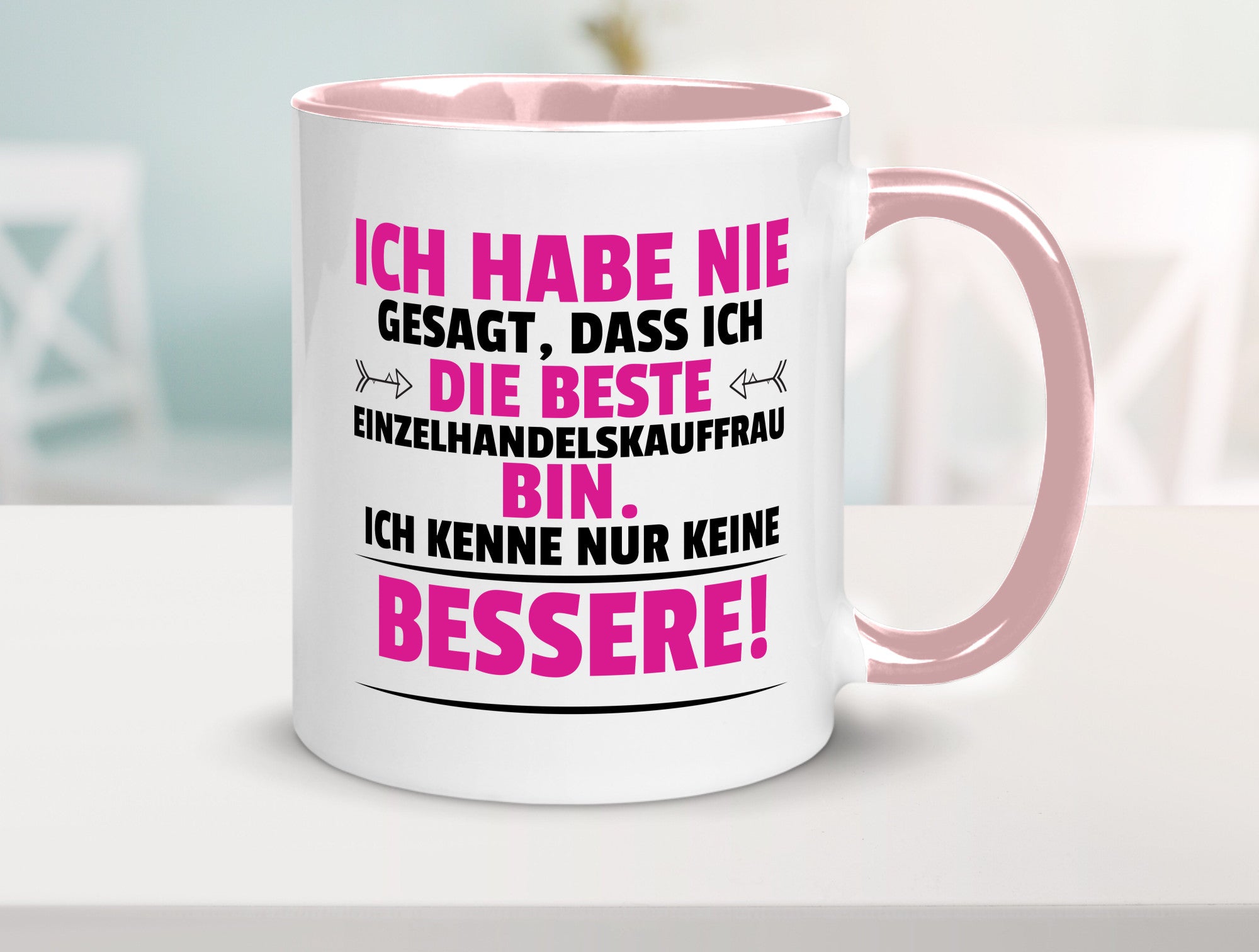 Die Beste Einzelhandelskauffrau | Einzelhandel Geschenkidee Humor Tasse