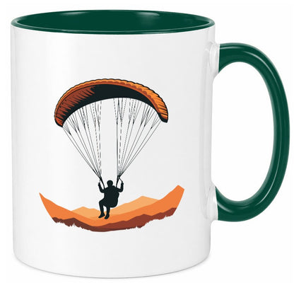 Gleitschirm | Motiv Paragleiter Gleitschirmfliegen vl3 Humor Geschenkidee Tasse