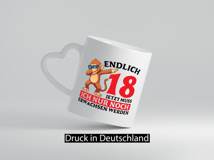 18. Gebrtstag | Endlich 18 nur noch erwachsen werden v2 lustiger Spruch