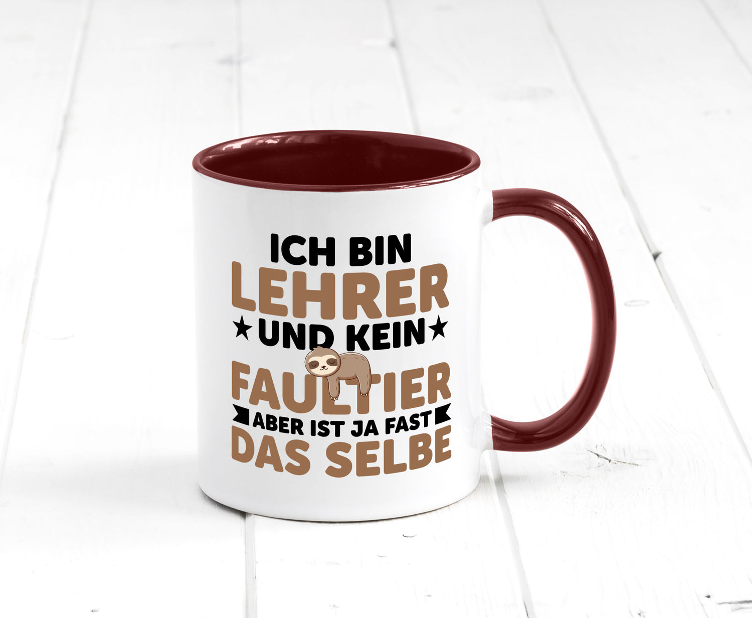 Ich bin kein Faultier: Lehrer | Schule Beruf Schüler Humor Arbeit Kollegen Büro