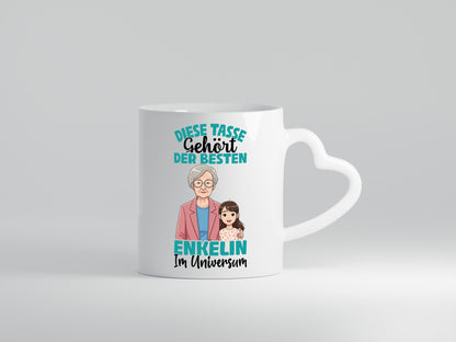Im Universum: Enkelin | Opa Oma Großmutter Großvater Geschenk Familie