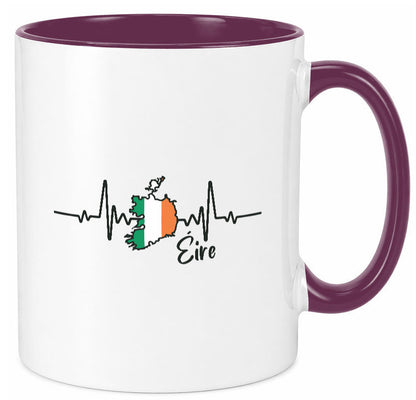 Heartbeat | Italien Herzschlag Geschenkidee Humor Tasse