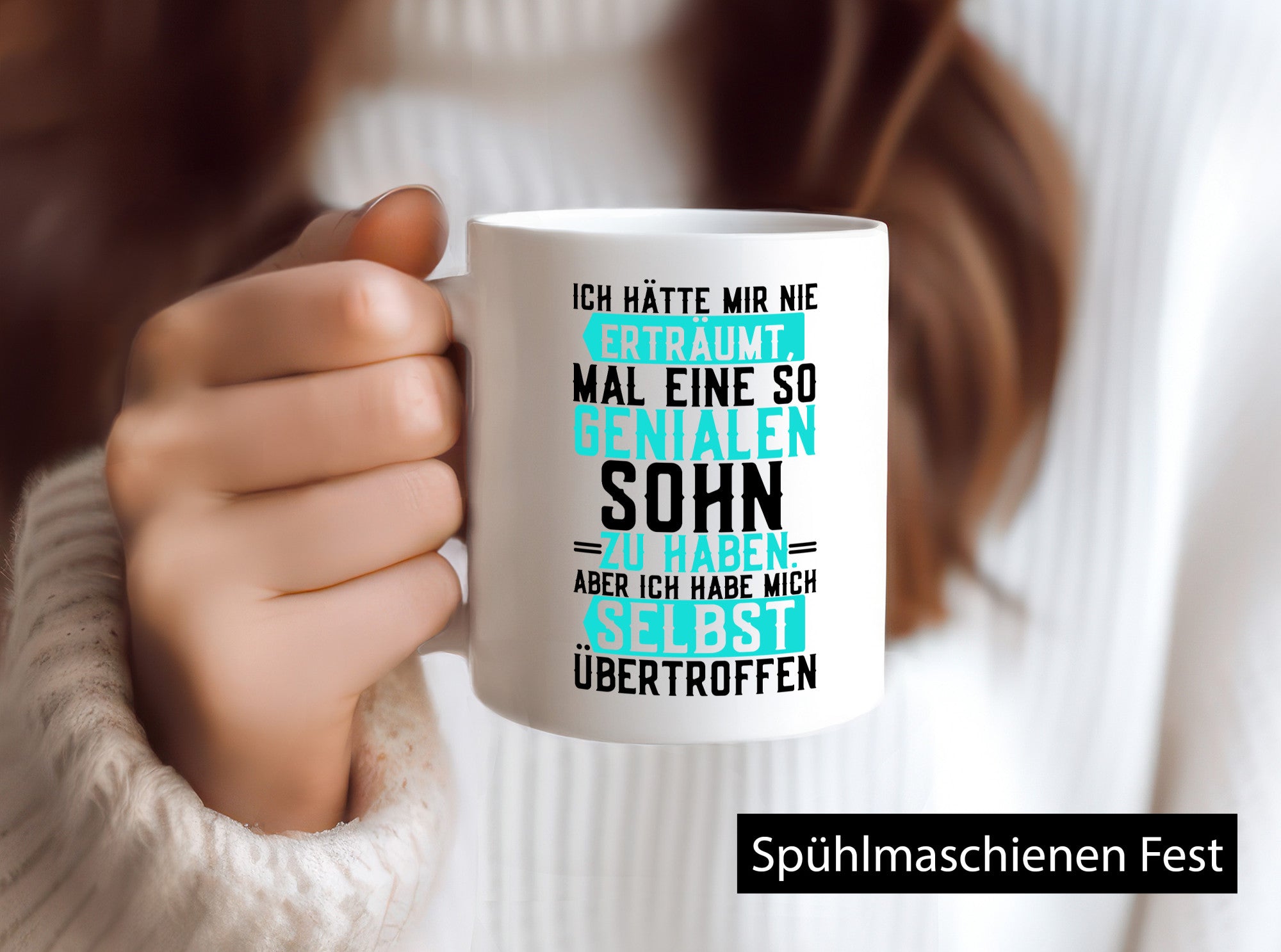 Wundervoller Sohn | Liebe Papa Vatertag Humor Geschenk Familie Geschenkidee