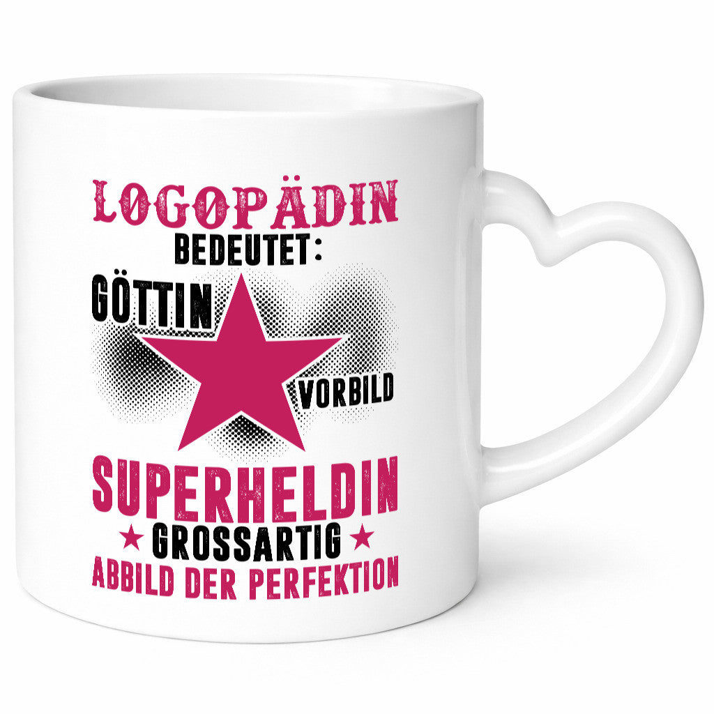 Bedeutung von Logopädin | Sprachtherapie lustiger Spruch Geschenk Humor
