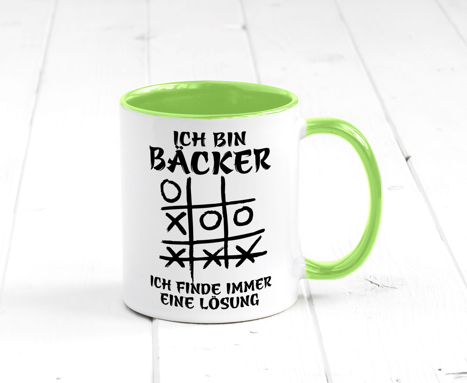 Ich bin Bäcker finde immer eine Lösung | Meister lustig Humor Geschenkidee
