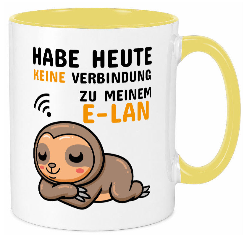 Keine Verbindung lustig Humor Geschenkidee Geschenk Tasse