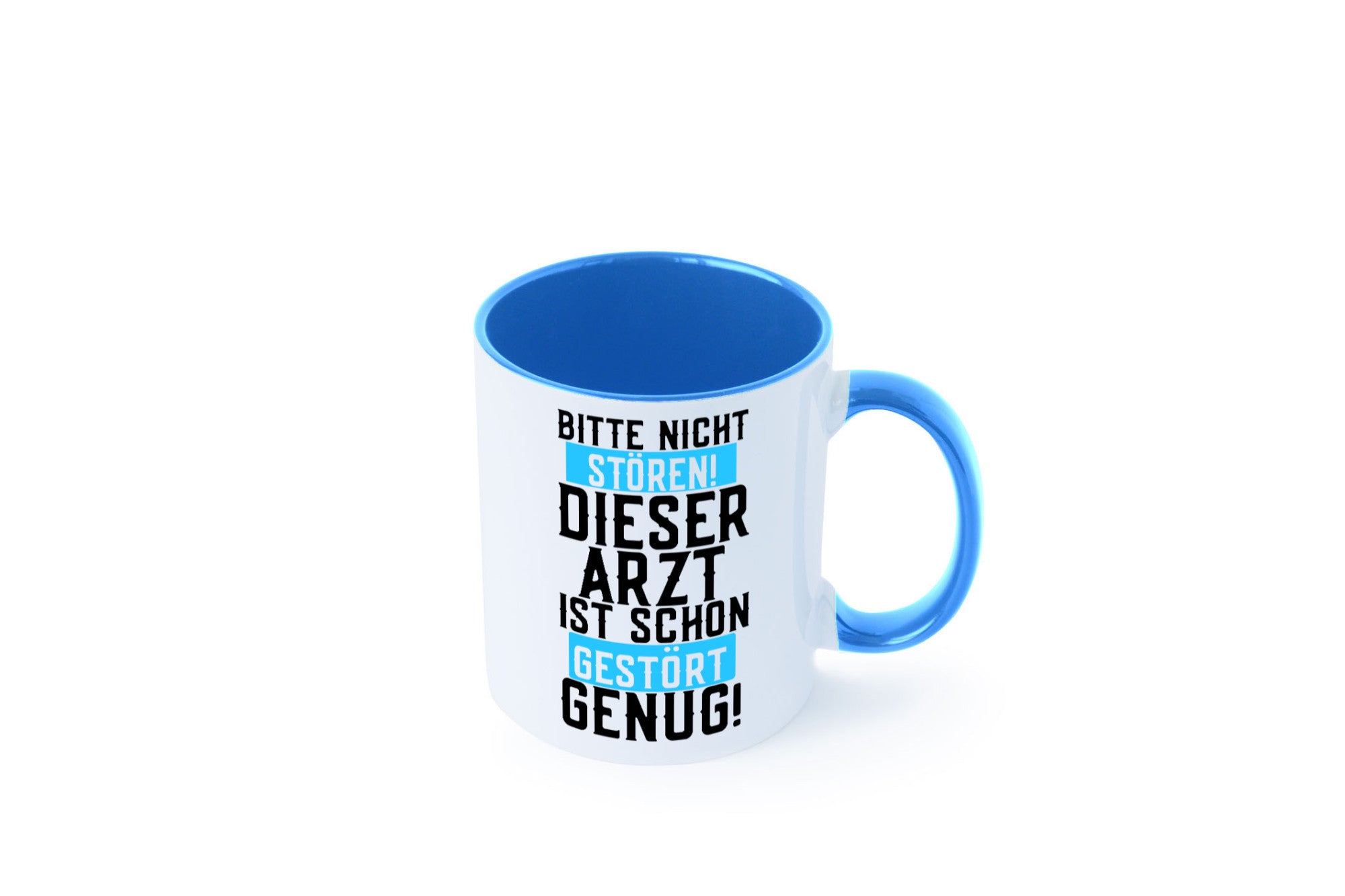 Bitte nicht stören | gestörter Arzt Sarkasmus Klinik Geschenkidee Humor Tasse