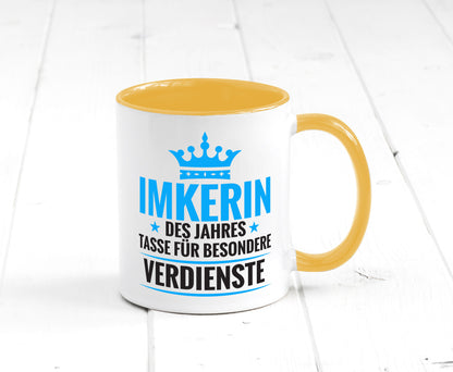 Besonderer Verdienst: Imkerin | Imkerei Geschenk Humor Geschenkidee lustiger