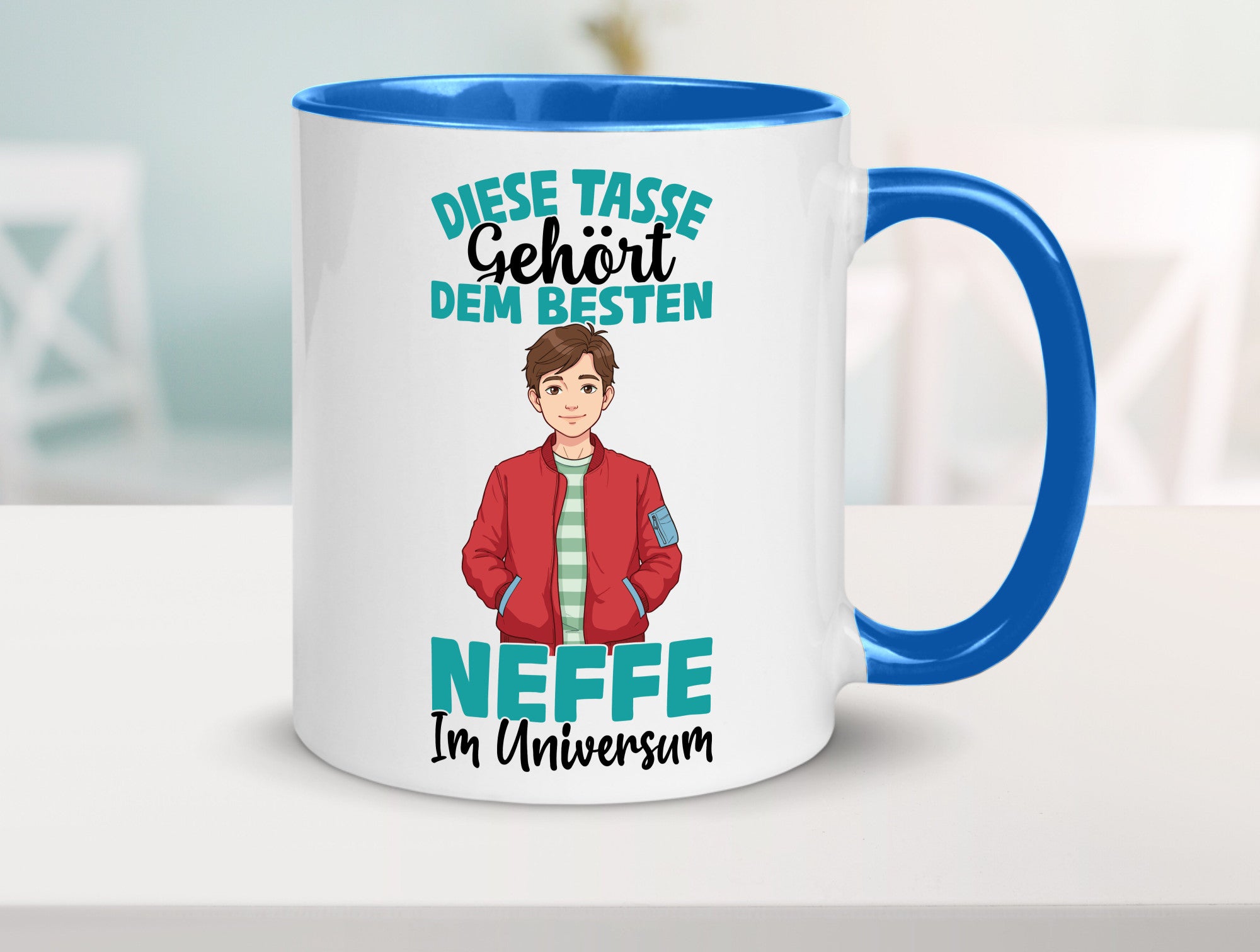 Im Universum: Neffe Familie | Onkel Bruder Bester lustig Geschenkidee Geschenk