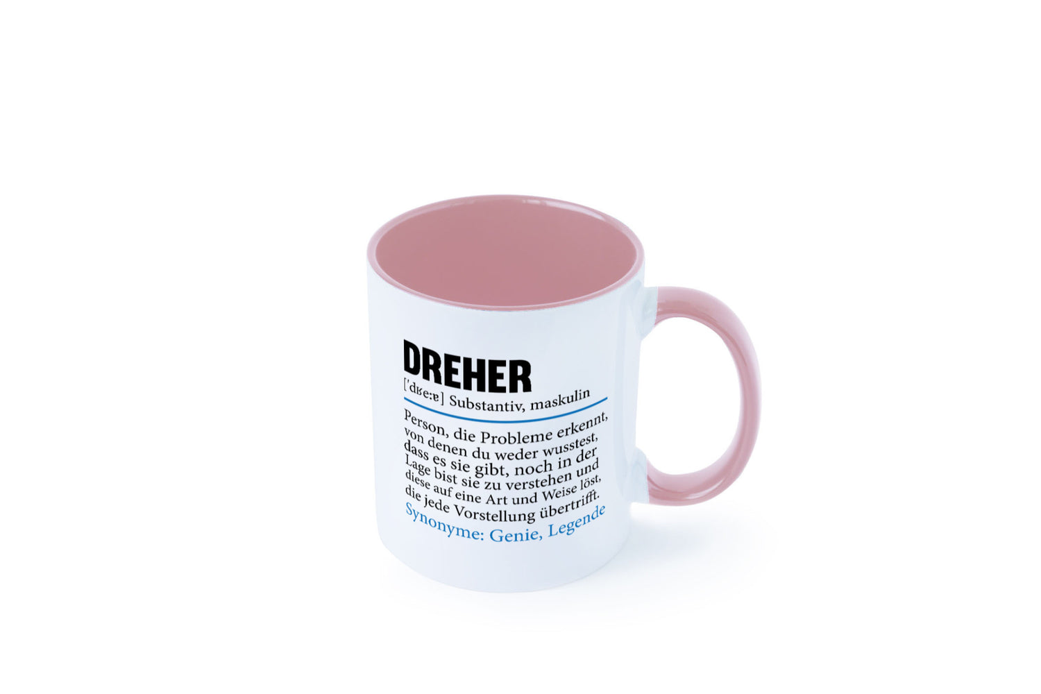 Dreher Humor | Fräser Zerspannungsmechaniker Geschenkidee Tasse