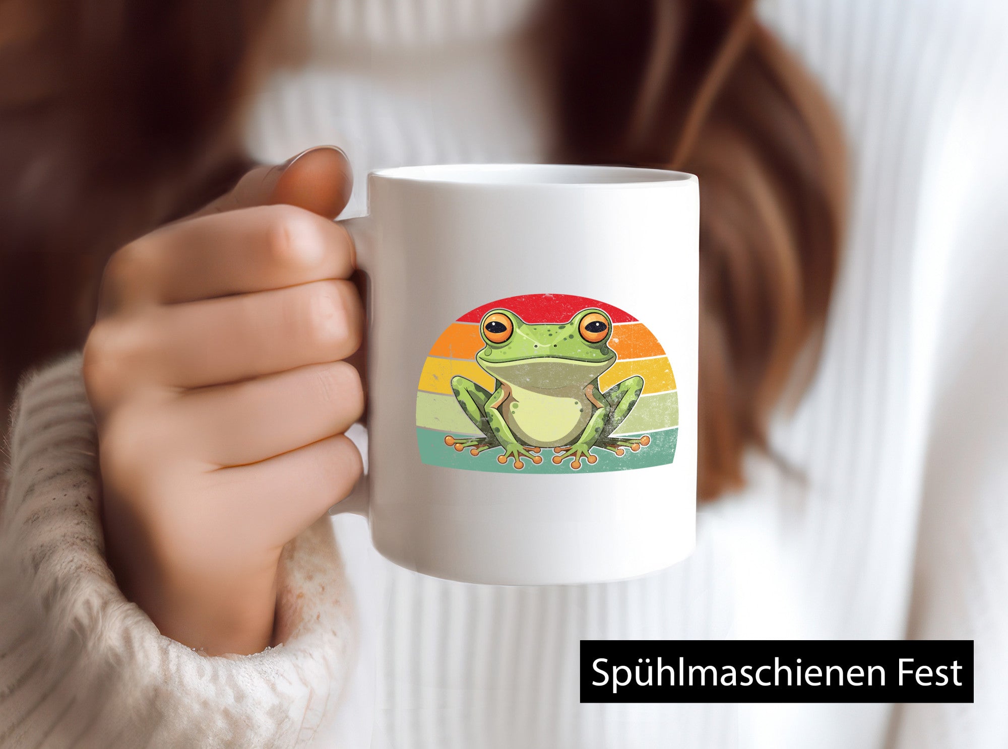 Ich liebe Frösche | Laubfrosch Retro Froschzüchter v2 lustiger Spruch Geschenk
