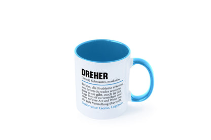 Dreher Humor | Fräser Zerspannungsmechaniker Geschenkidee Tasse