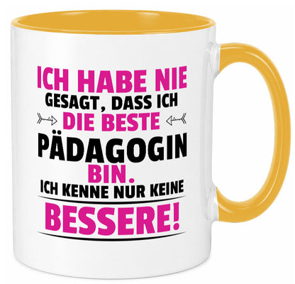Die Beste Pädagogin | Pädagogik Geschenk Humor Geschenkidee lustiger Spruch