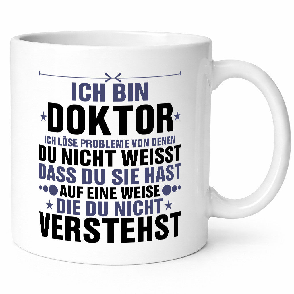 Löse Probleme: Doktor | Doktorand Doktortitel v2 Geschenk Humor Geschenkidee