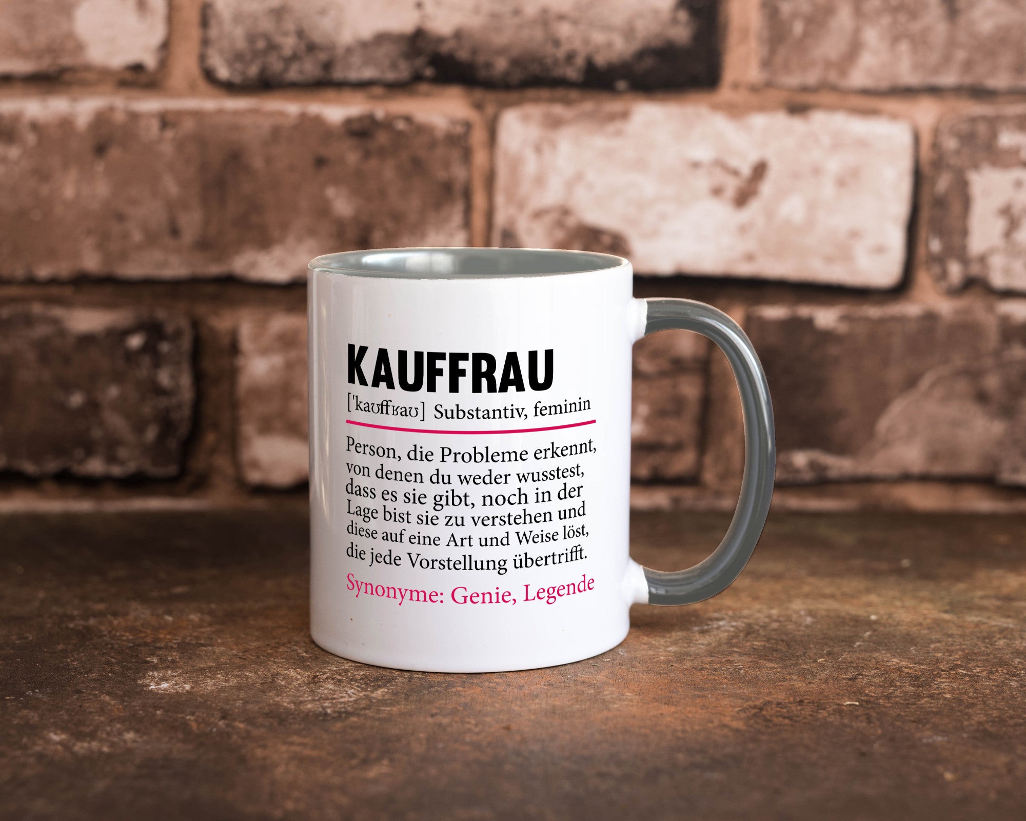 Kauffrau | Humor Spruch Definition Kauffrauen Geschenkidee Tasse