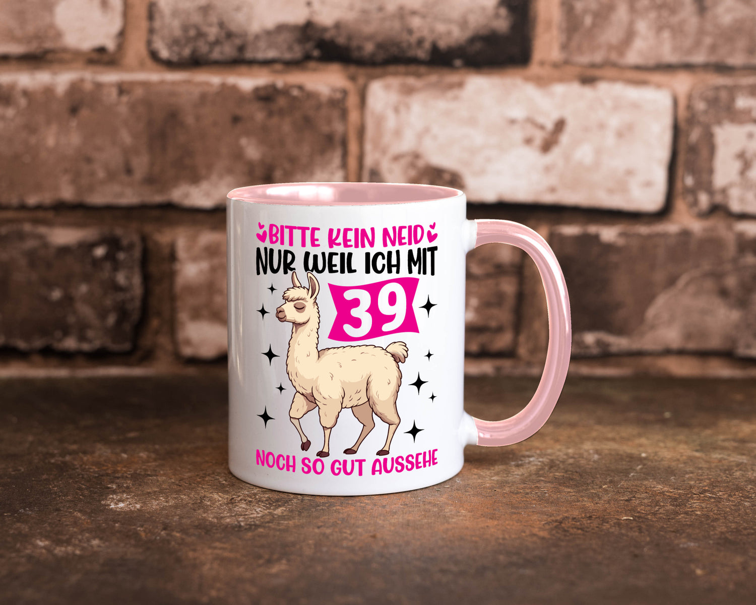 39. Geburtstag | 39 Jahre Lama gut aussehen Geschenk Geschenkidee lustiger