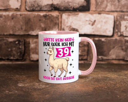 39. Geburtstag | 39 Jahre Lama gut aussehen Geschenk Geschenkidee lustiger