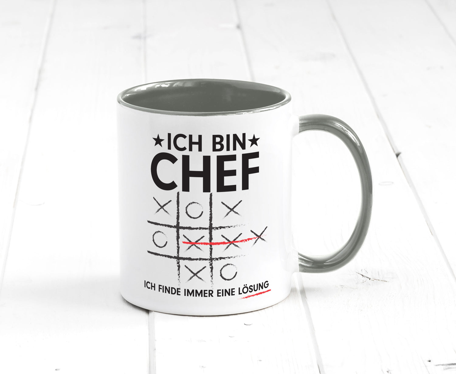 Lösung finden: Chef | Führungskraft Vorgesetzter v2 lustiger Spruch Geschenk