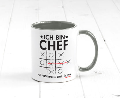 Lösung finden: Chef | Führungskraft Vorgesetzter v2 lustiger Spruch Geschenk