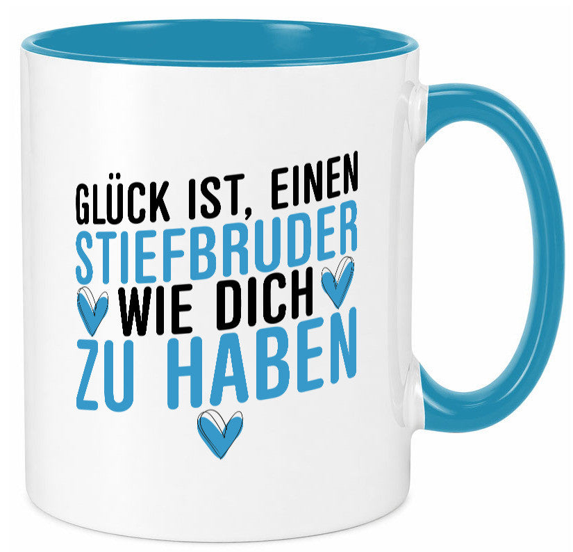 Stiefbruder wie dich | Glück lieber Bruder Geburtstag Geschenkidee Humor Tasse