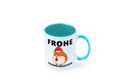 Frohe Schweinachten | Meerschweinchen Weihnachten lustiger Spruch Geschenk