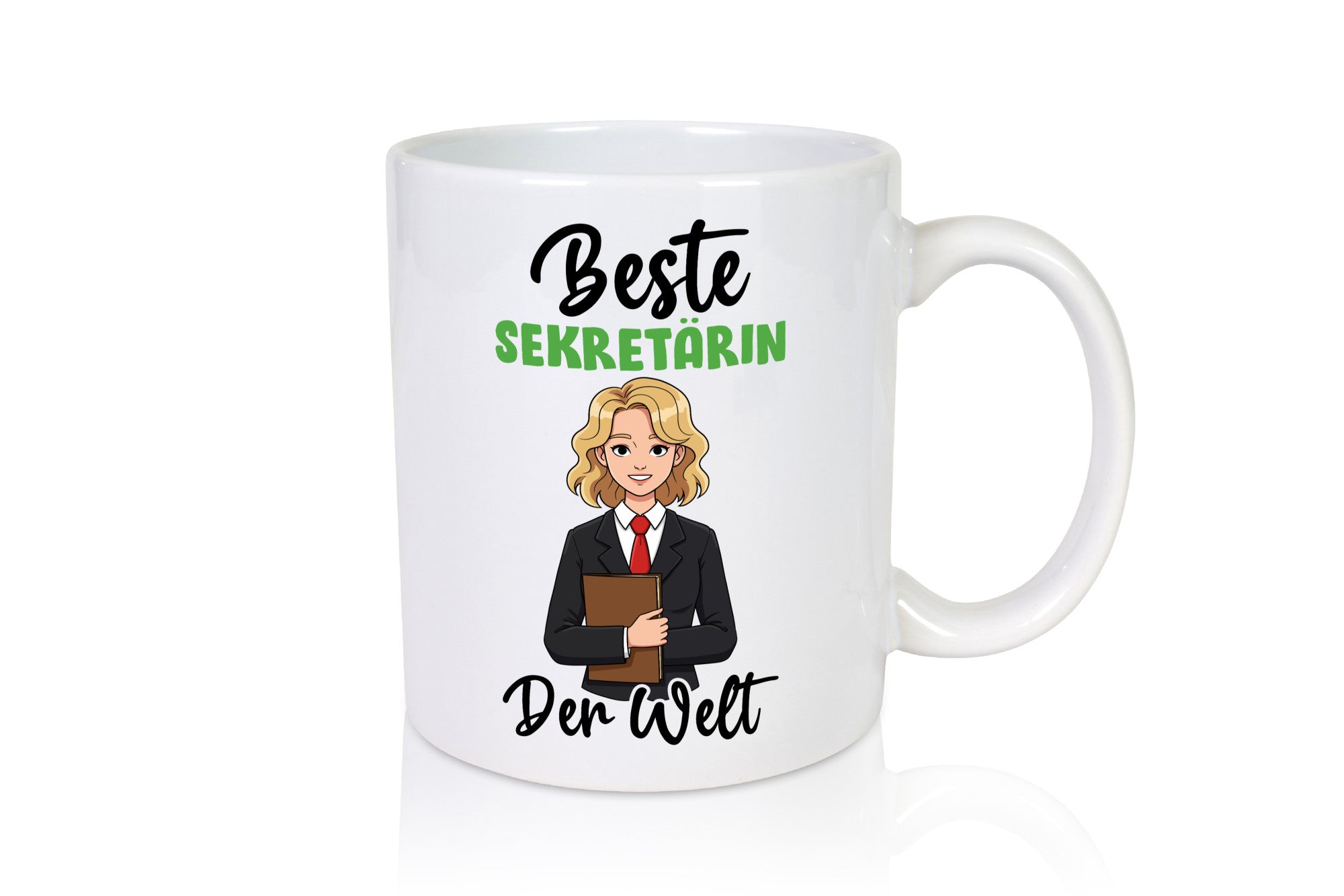Beste Sekretärin | Büro v2 Geschenk Arbeit Kollegen lustiger Spruch Tasse