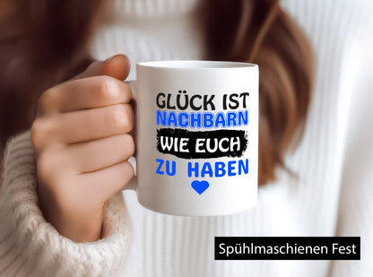 Nachbarn wie euch | Freundschaft Nachbarschaft lustiger Spruch Geschenk Humor