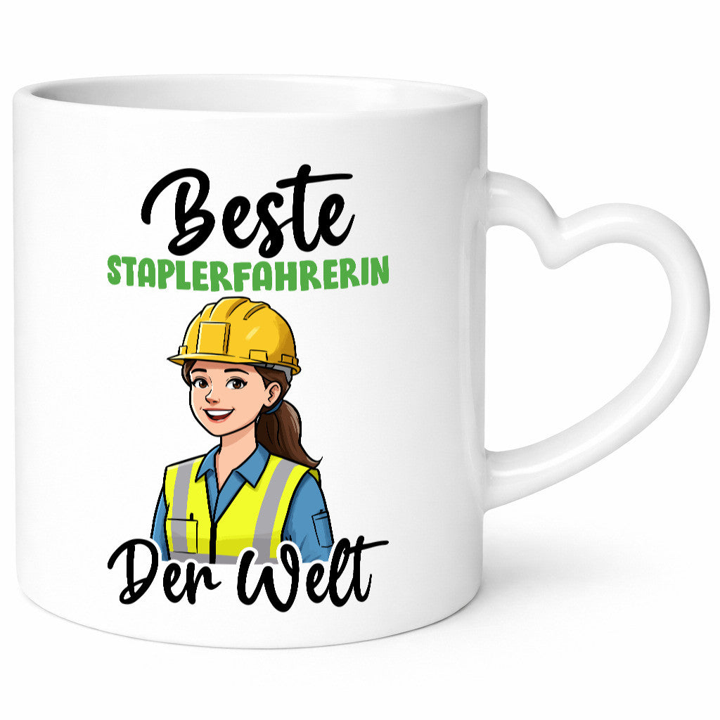 Beste Staplerfahrerin | Gabelstapler v2 lustiger Spruch Geschenk Humor