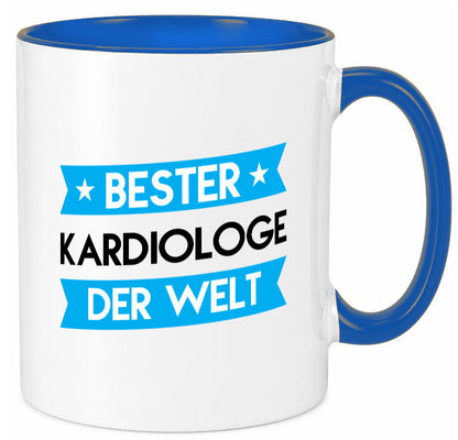 Bester Kardiologe | Kardiologie Geschenk Humor Geschenkidee lustiger Spruch Tasse