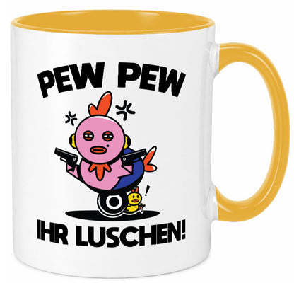 Pew Ihr Luschen | Madafakas Geschenk Humor Geschenkidee lustiger Spruch Tasse