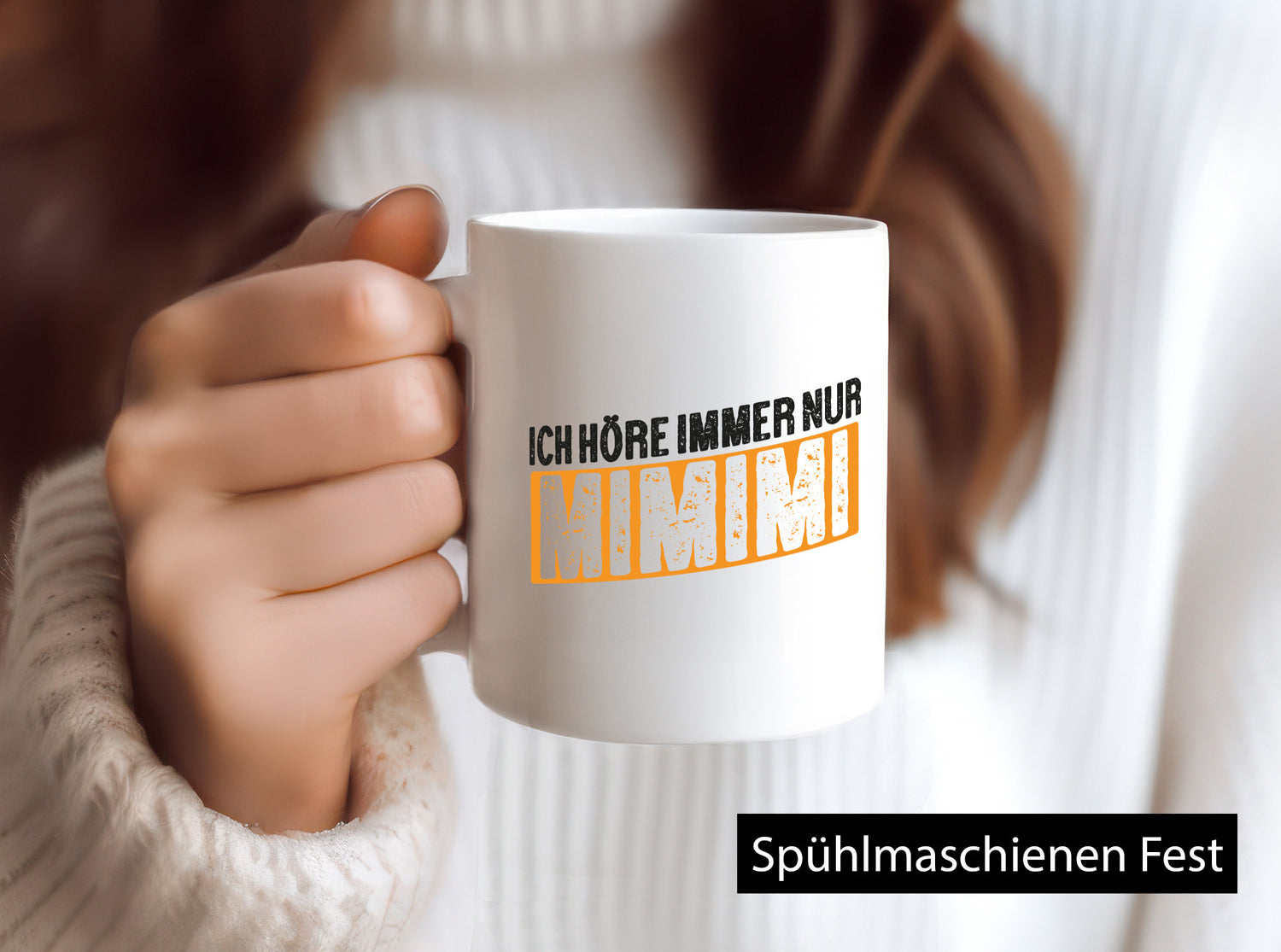 Ich höre nur Mimimi | hör dich nicht nerv mich Humor Geschenkidee Tasse